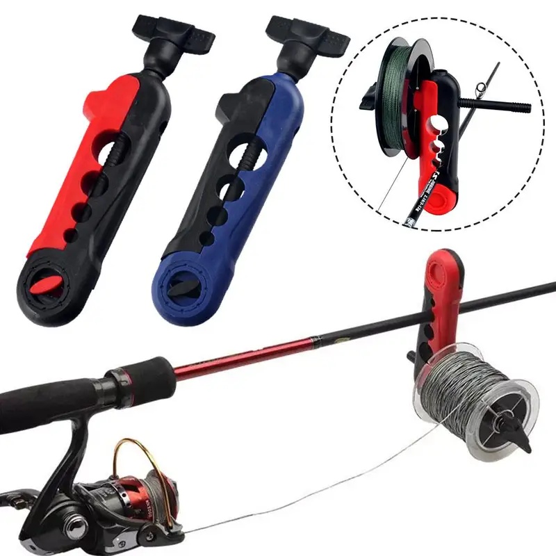 Fishing Rod Spinning - Enrolador de Linha de Pesca Portátil,