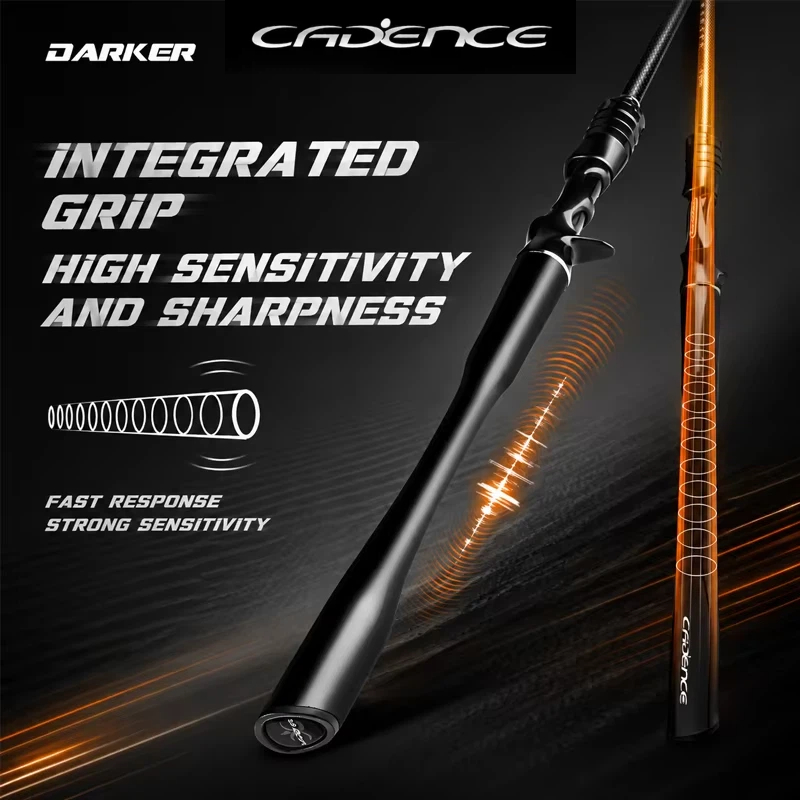 Vara de pesca Cadence Darker e - Fishing Rod Carbon Fiber avaliação e preço